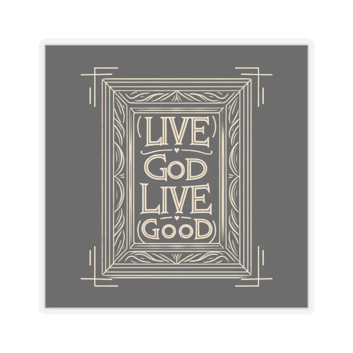LIVE GOD LIVE GOOD Kiss-Cut Stickers TM - Image 19