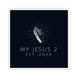 My Jesus 2 Kiss-Cut Stickers TM
