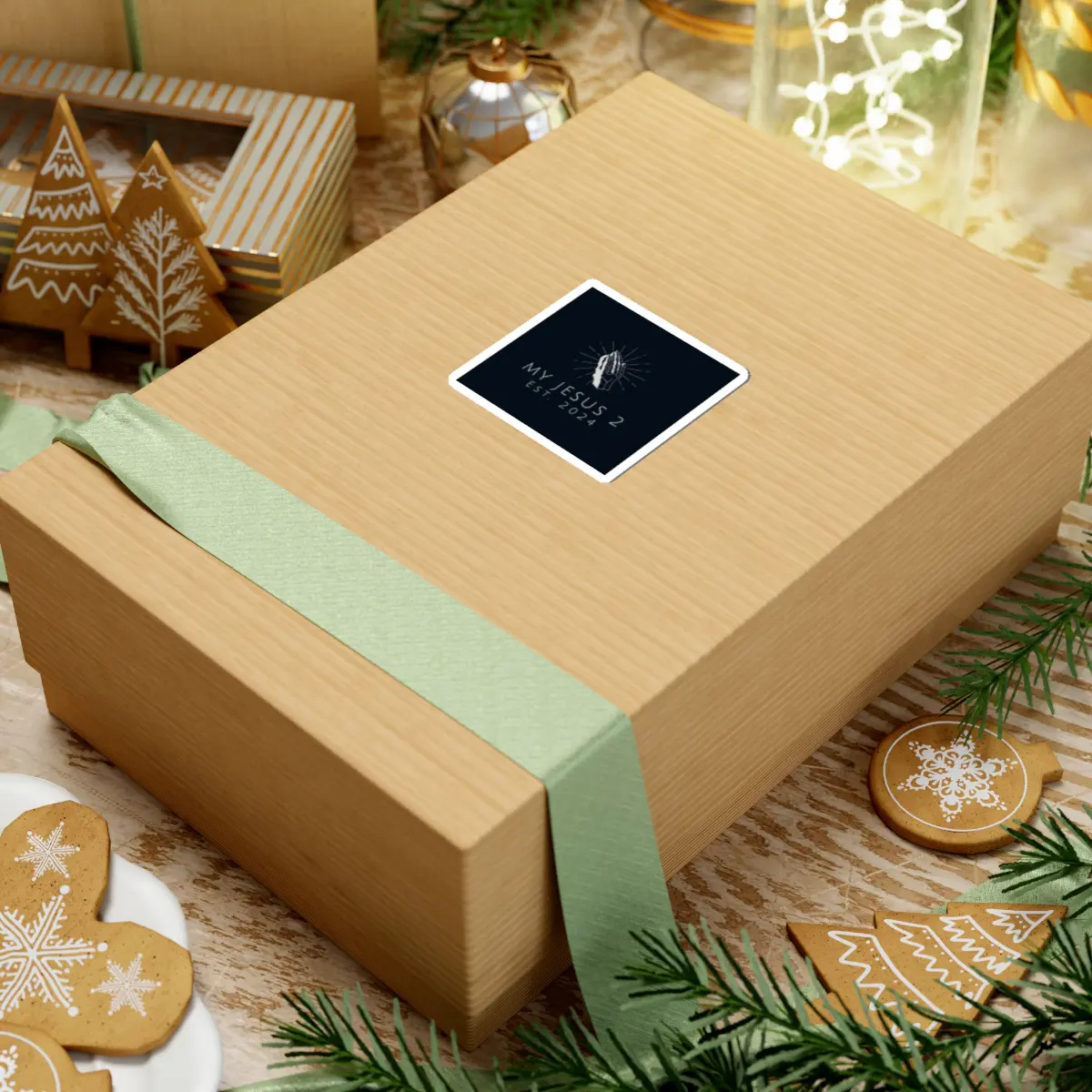 My Jesus 2 Kiss-Cut Stickers TM - Image 3