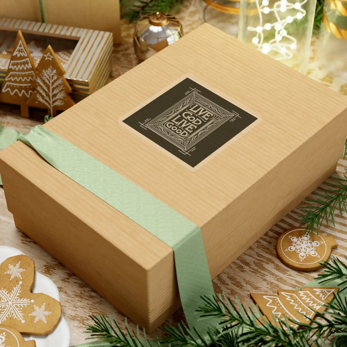 LIVE GOD LIVE GOOD Kiss-Cut Stickers TM - Image 9