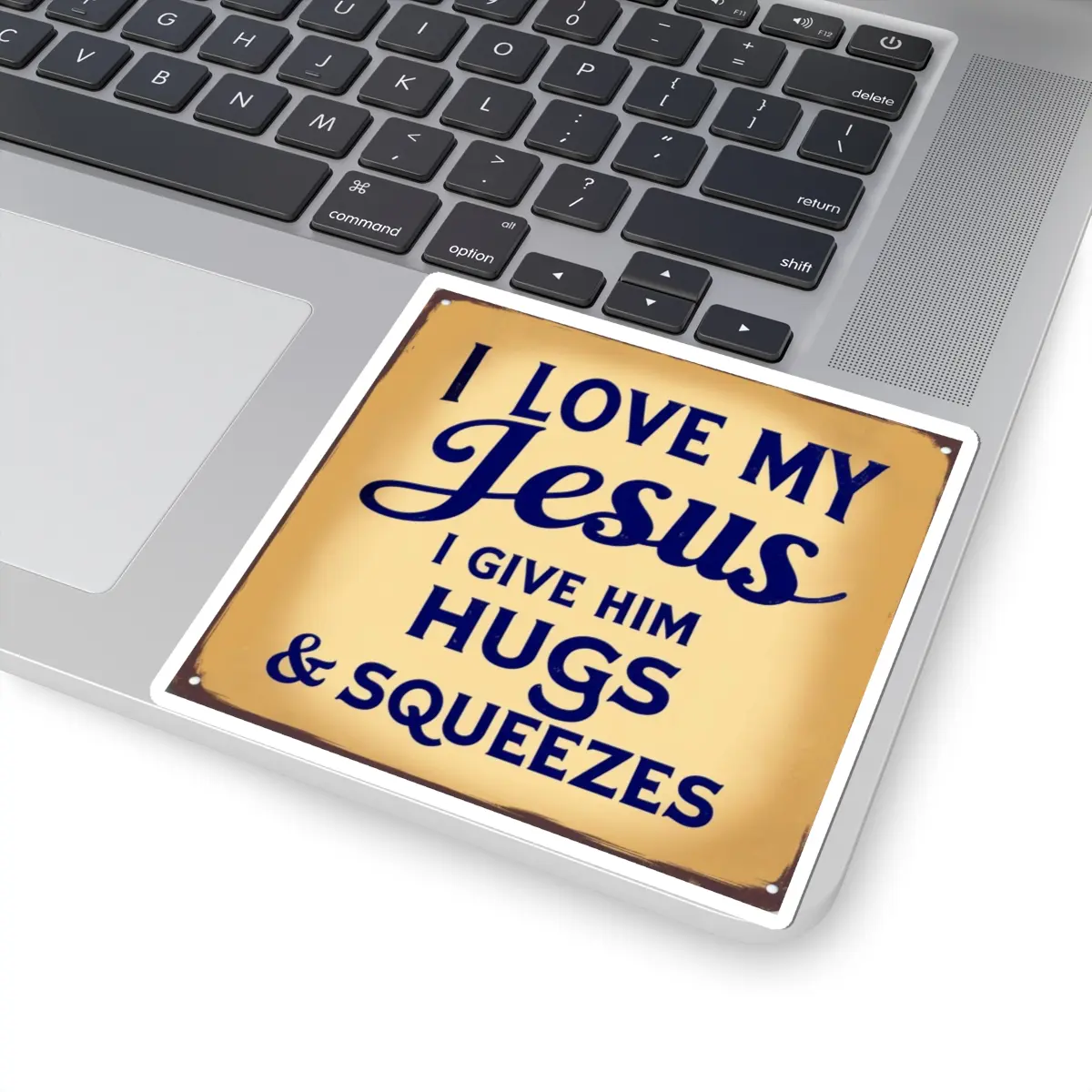 I Love My Jesus I Give Him Hugs & Squeezes Kiss-Cut Stickers TM - Image 17