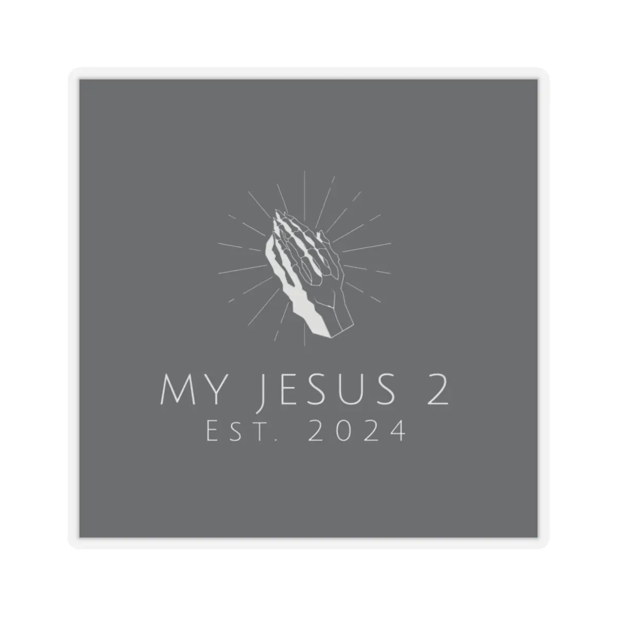 My Jesus 2 Kiss-Cut Stickers TM - Image 16