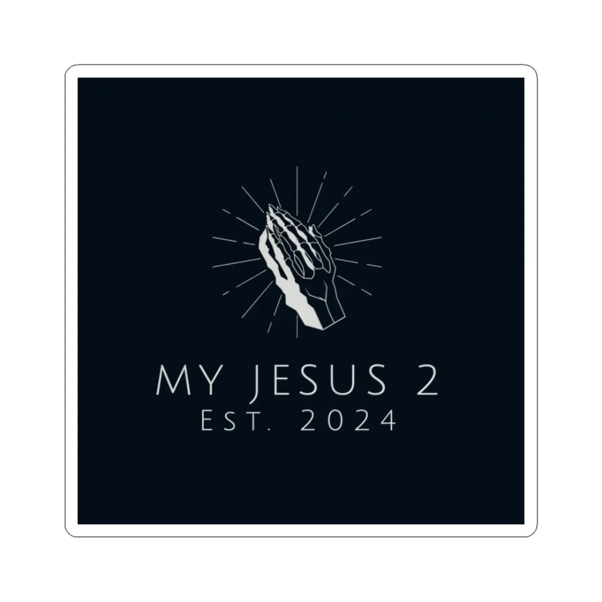 My Jesus 2 Kiss-Cut Stickers TM - Image 10
