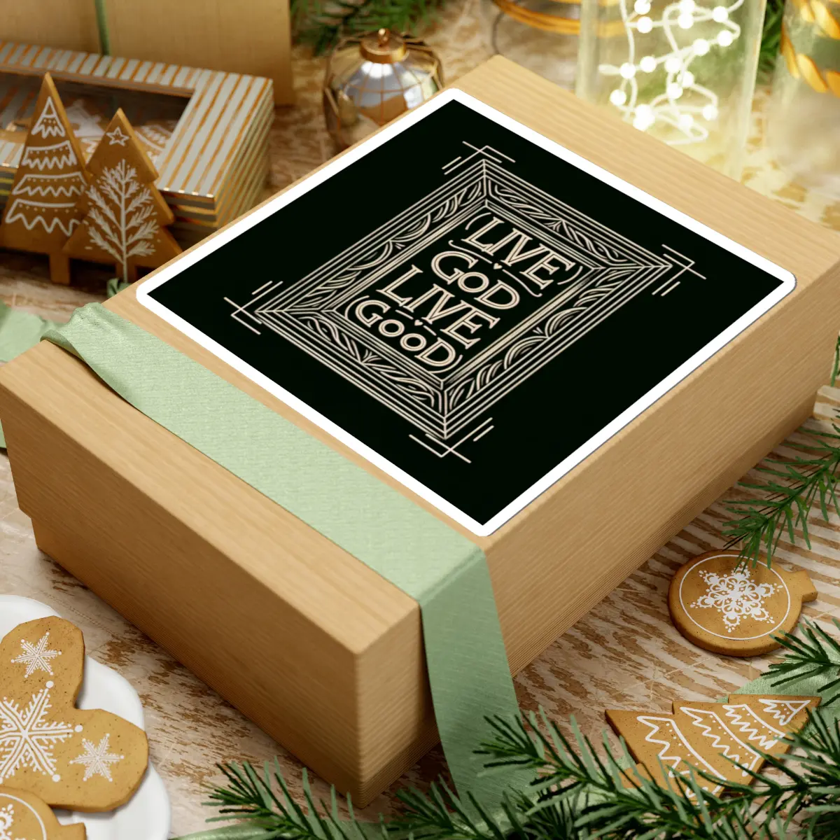 LIVE GOD LIVE GOOD Kiss-Cut Stickers TM - Image 24