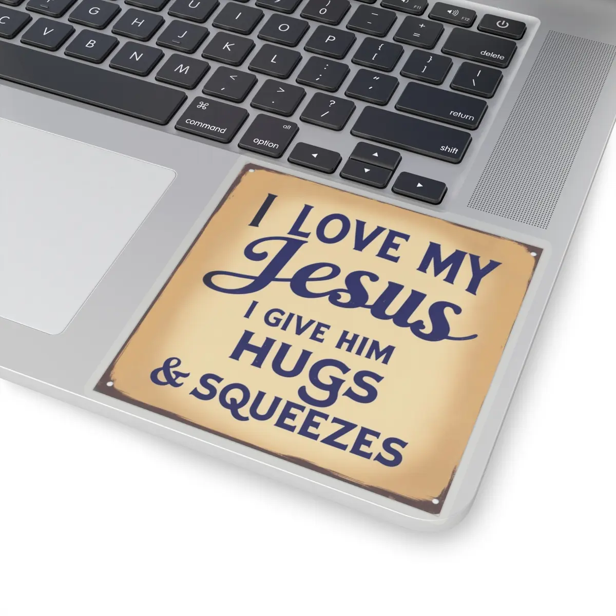 I Love My Jesus I Give Him Hugs & Squeezes Kiss-Cut Stickers TM - Image 14