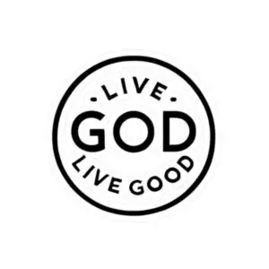 Kiss-Cut Stickers LIVE GOD LIVE GOOD TM
