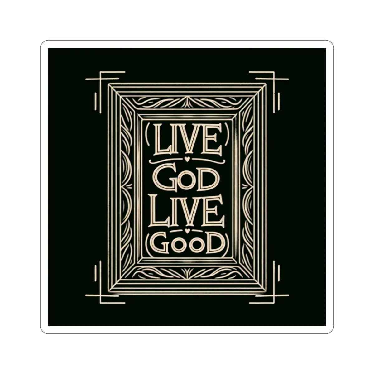 LIVE GOD LIVE GOOD Kiss-Cut Stickers TM - Image 22