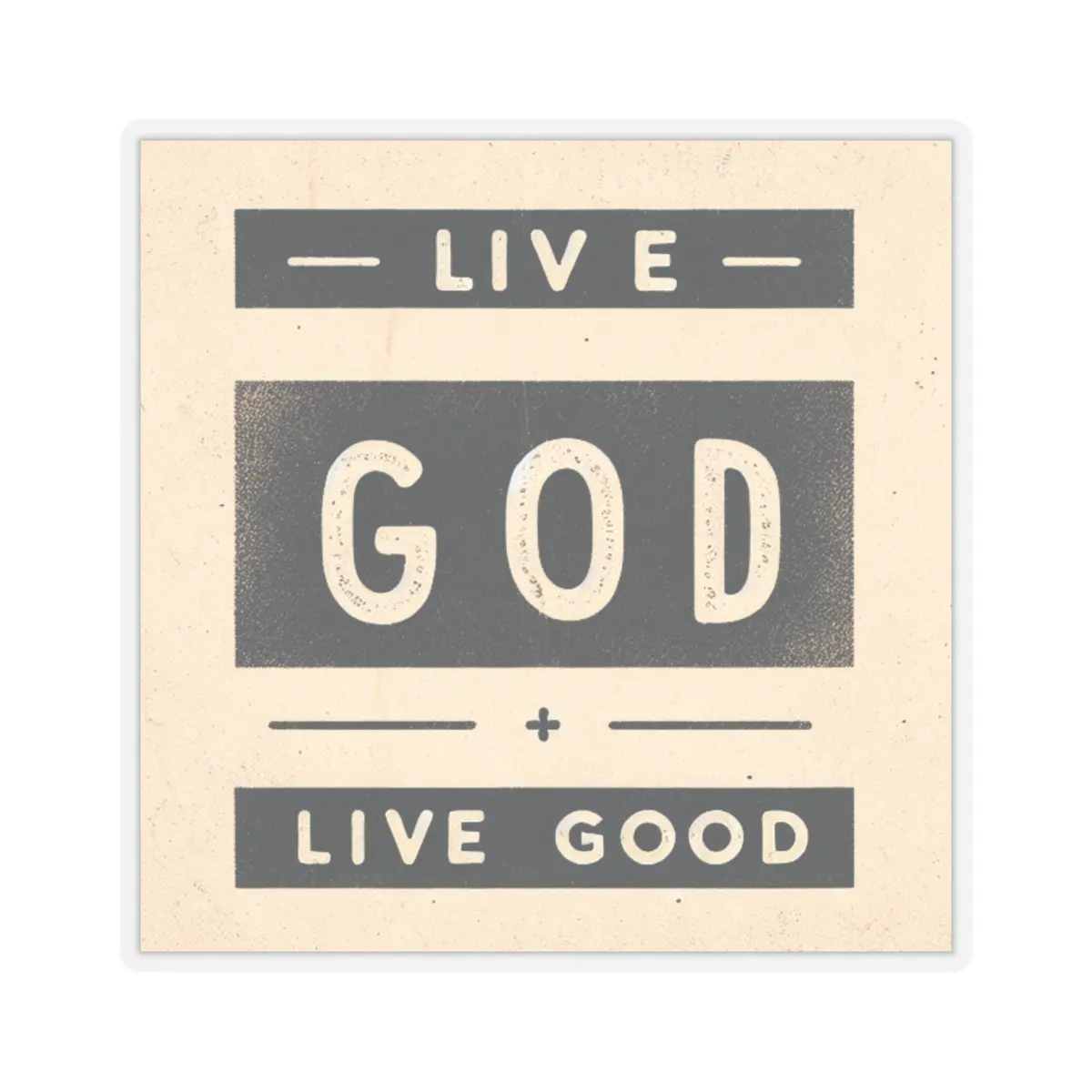 LIVE GOD LIVE GOOD Kiss-Cut Stickers TM - Image 16