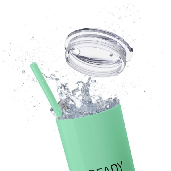 Cup Skinny Tumbler with Straw, 20oz READY SET PRAY TM - Image 116