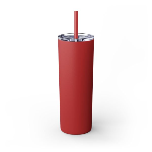 Cup Skinny Tumbler with Straw, 20oz LIVE GOD LIVE GOOD TM - Image 93