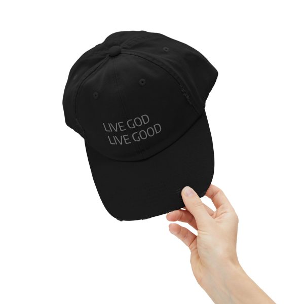 Hat Distressed LIVE GOD LIVE GOOD TM - Image 16