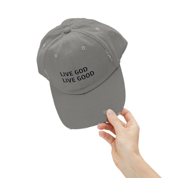 Hat Distressed LIVE GOD LIVE GOOD TM - Image 32