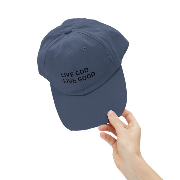 Hat Distressed LIVE GOD LIVE GOOD TM - Image 40