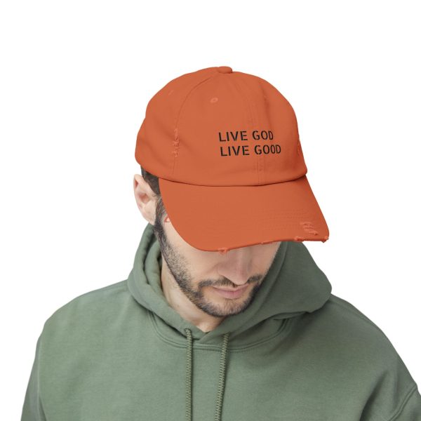 Hat Distressed LIVE GOD LIVE GOOD TM - Image 22