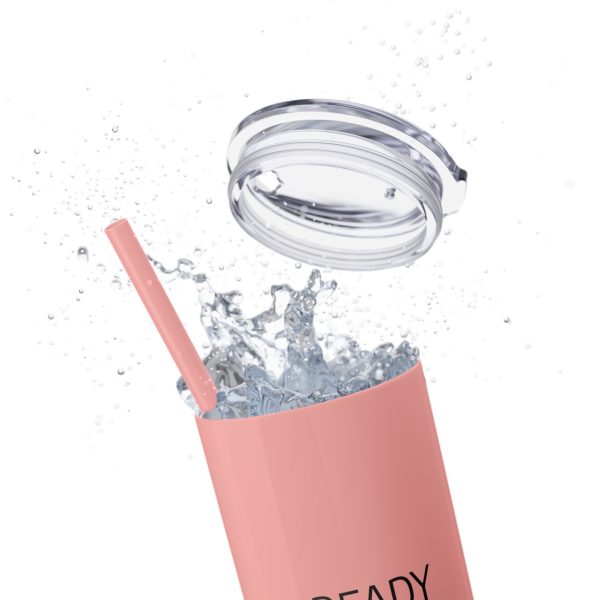 Cup Skinny Tumbler with Straw, 20oz READY SET PRAY TM - Image 26