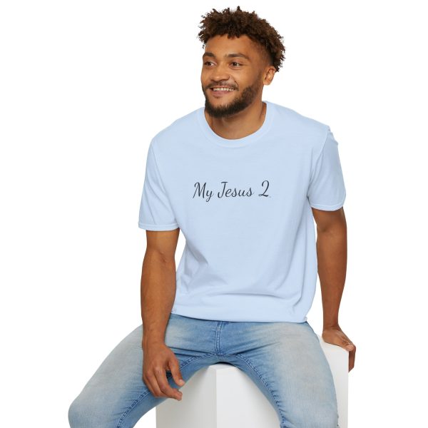 My Jesus 2 Unisex Softstyle T-Shirt Black Letters TM - Image 72