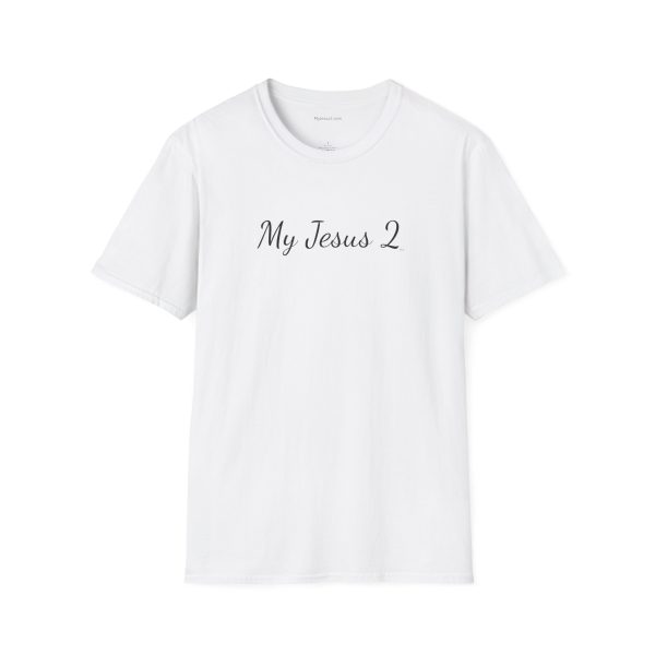 My Jesus 2 Unisex Softstyle T-Shirt Black Letters TM - Image 13