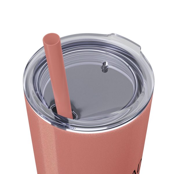 Cup Skinny Tumbler with Straw, 20oz READY SET PRAY TM - Image 43