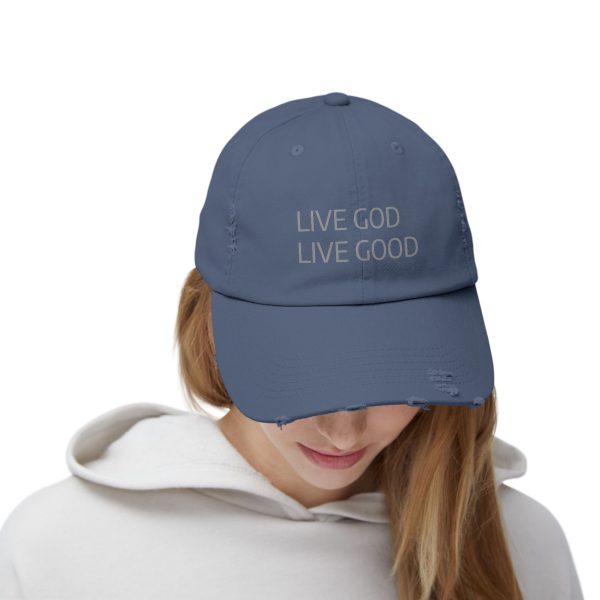 Hat Distressed LIVE GOD LIVE GOOD TM - Image 28