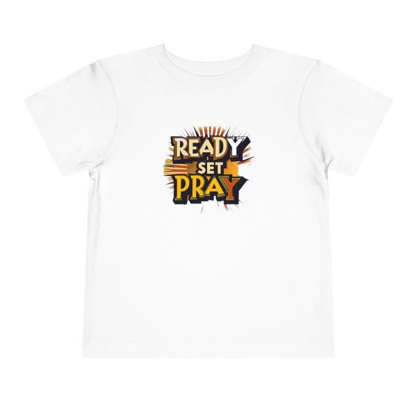 READY SET PRAY Toddler Short Sleeve Tee TM - Image 5