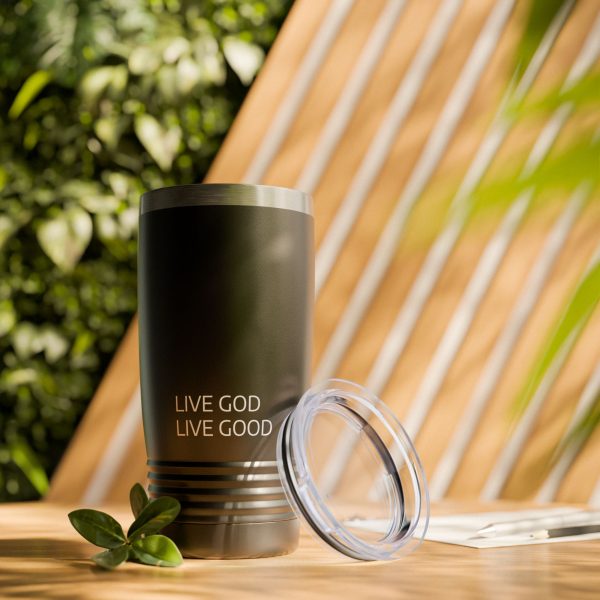 Cup Ringneck Tumbler, 20oz Live God Live Good TM - Image 7