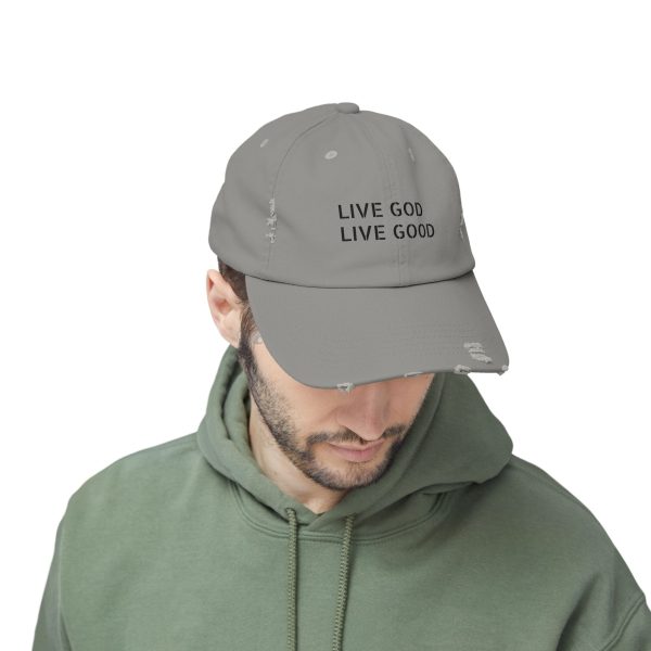 Hat Distressed LIVE GOD LIVE GOOD TM - Image 30