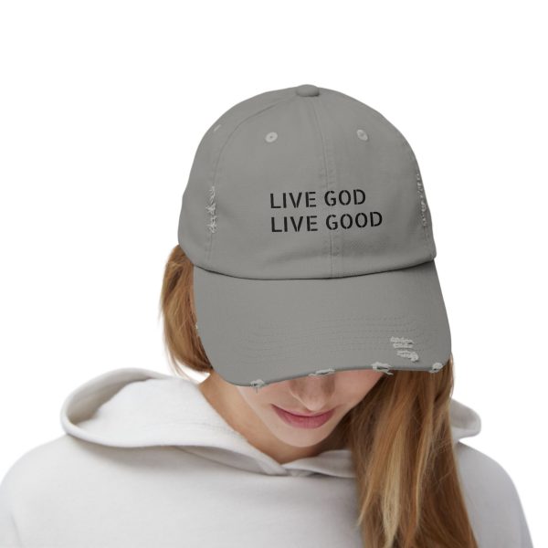 Hat Distressed LIVE GOD LIVE GOOD TM - Image 28