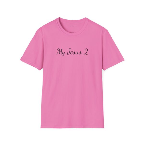 My Jesus 2 Unisex Softstyle T-Shirt Black Letters TM - Image 97