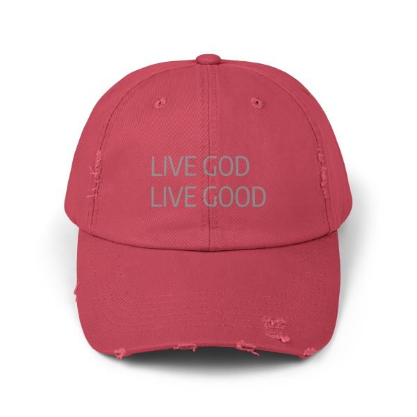 Hat Distressed LIVE GOD LIVE GOOD TM - Image 49