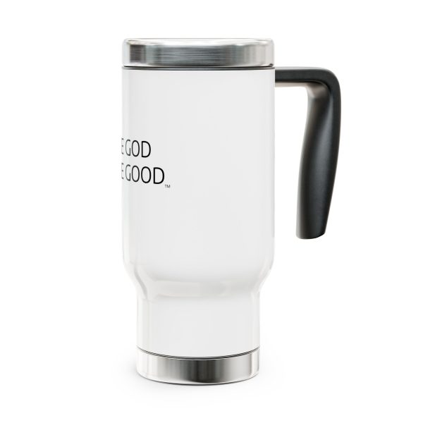 Cup Stainless Steel Travel Mug with Handle, 14oz LIVE GOD LIVE GOOD TM - Image 5