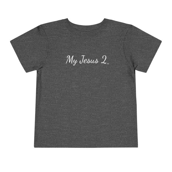 My Jesus 2 Toddler Short Sleeve Tee White Letters TM - Image 21