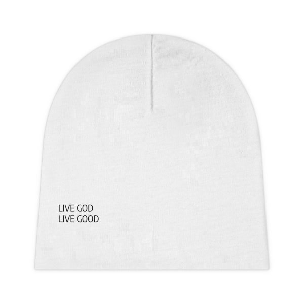 Baby Beanie LIVE GOD LIVE GOOD TM - Image 2