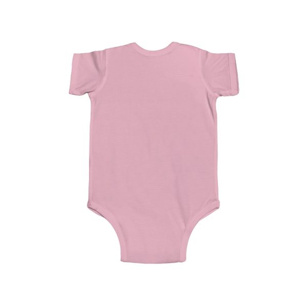 Infant Fine Jersey Bodysuit I Love My Jesus I Give Him Hugs & Squeezes White letters TM - Image 2