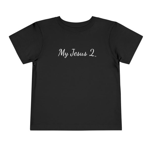 My Jesus 2 Toddler Short Sleeve Tee White Letters TM - Image 9