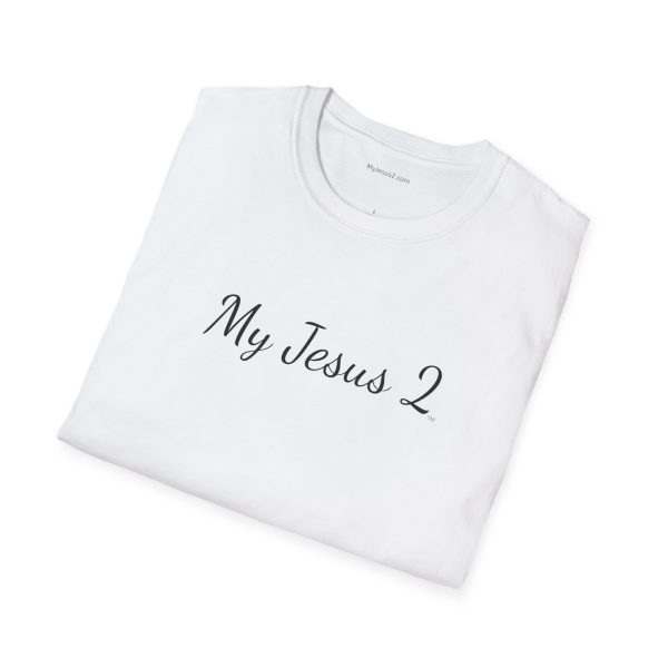 My Jesus 2 Unisex Softstyle T-Shirt Black Letters TM - Image 16