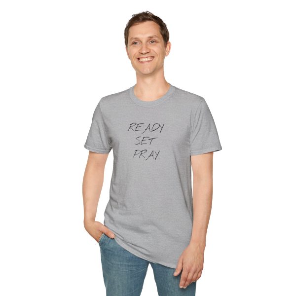 READY SET PRAY Unisex Softstyle T-Shirt TM - Image 7