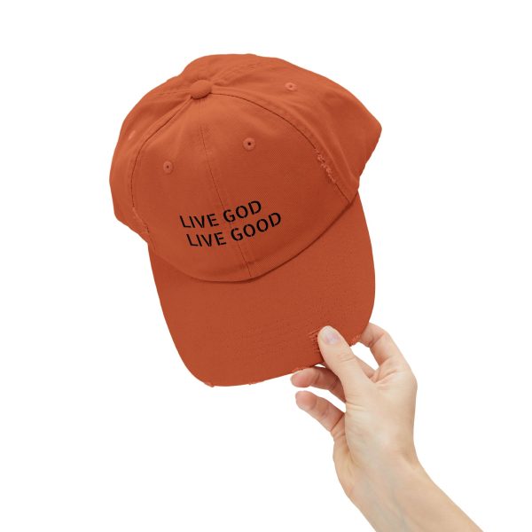 Hat Distressed LIVE GOD LIVE GOOD TM - Image 24