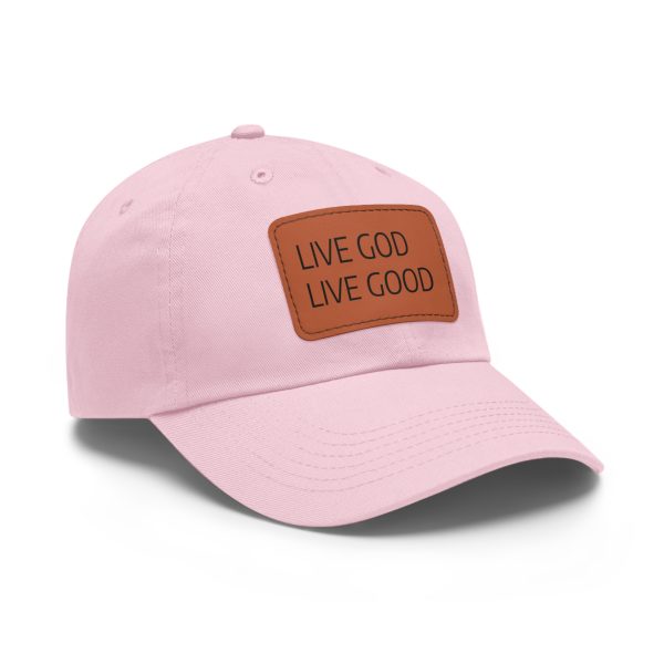 Hat with Leather Patch (Rectangle) LIVE GOD LIVE GOOD TM - Image 58