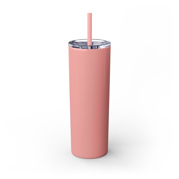 Cup Skinny Tumbler with Straw, 20oz LIVE GOD LIVE GOOD TM - Image 12