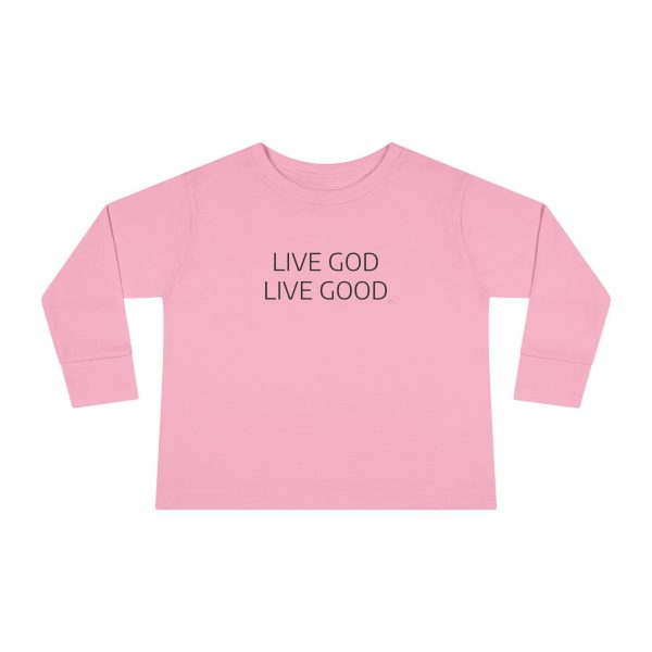 LIVE GOD LIVE GOOD Toddler Long Sleeve Tee TM - Image 13