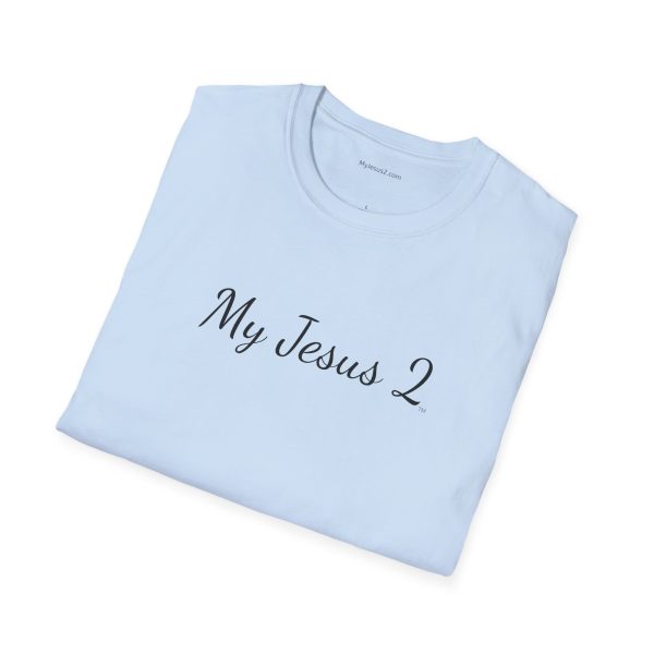 My Jesus 2 Unisex Softstyle T-Shirt Black Letters TM - Image 64