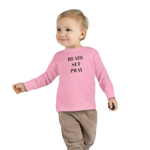 READY SET PRAY Toddler Long Sleeve Tee TM - Image 15