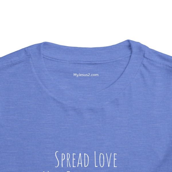 Spread Love Not Judgement Toddler Short Sleeve Tee TM - Image 12