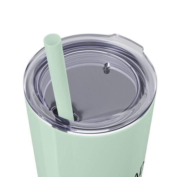 Cup Skinny Tumbler with Straw, 20oz READY SET PRAY TM - Image 7