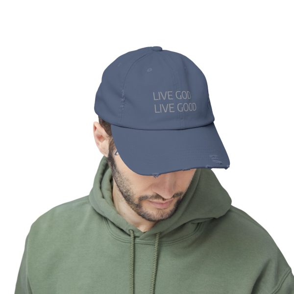 Hat Distressed LIVE GOD LIVE GOOD TM - Image 30