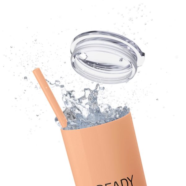 Cup Skinny Tumbler with Straw, 20oz READY SET PRAY TM - Image 35