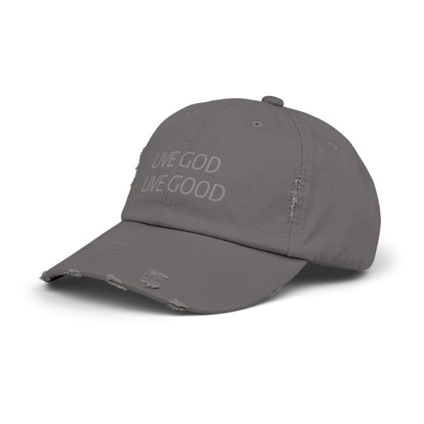 Hat Distressed LIVE GOD LIVE GOOD TM - Image 34