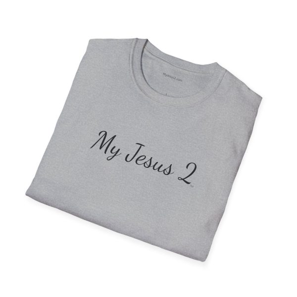 My Jesus 2 Unisex Softstyle T-Shirt Black Letters TM - Image 28