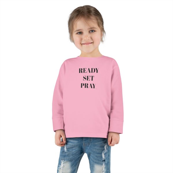 READY SET PRAY Toddler Long Sleeve Tee TM - Image 16