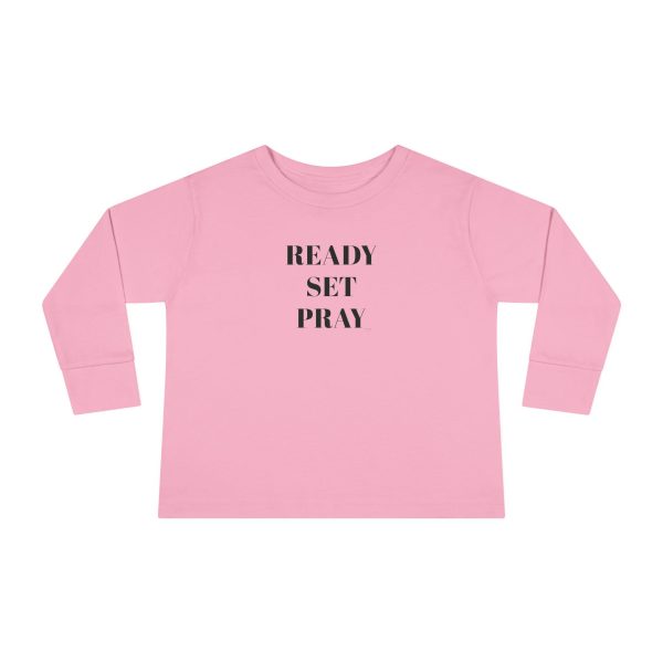 READY SET PRAY Toddler Long Sleeve Tee TM - Image 13